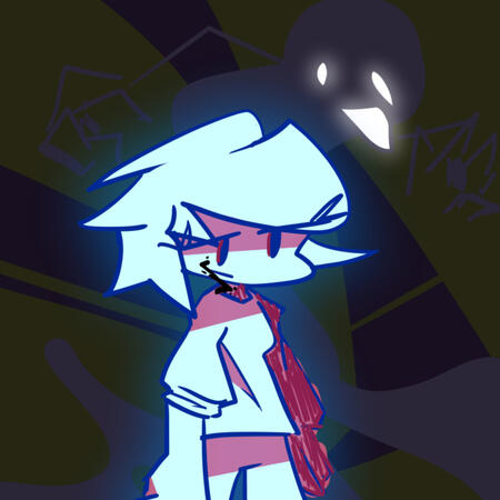 this one never got posted anywhere but yeah you can see it here also no she is not bleeding
