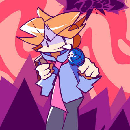 yeah its senpai from the fnf